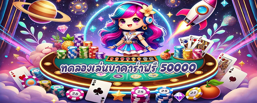 ทดลองเล่นบาคาร่าฟรี 50000